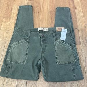 NWT Green Hollister skinny jeans